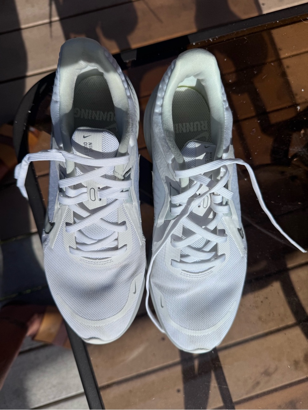 Nike Women's White Lightweight Running Sneakers
